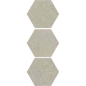 Nanoconcept grey nonslip hexagon 29x25